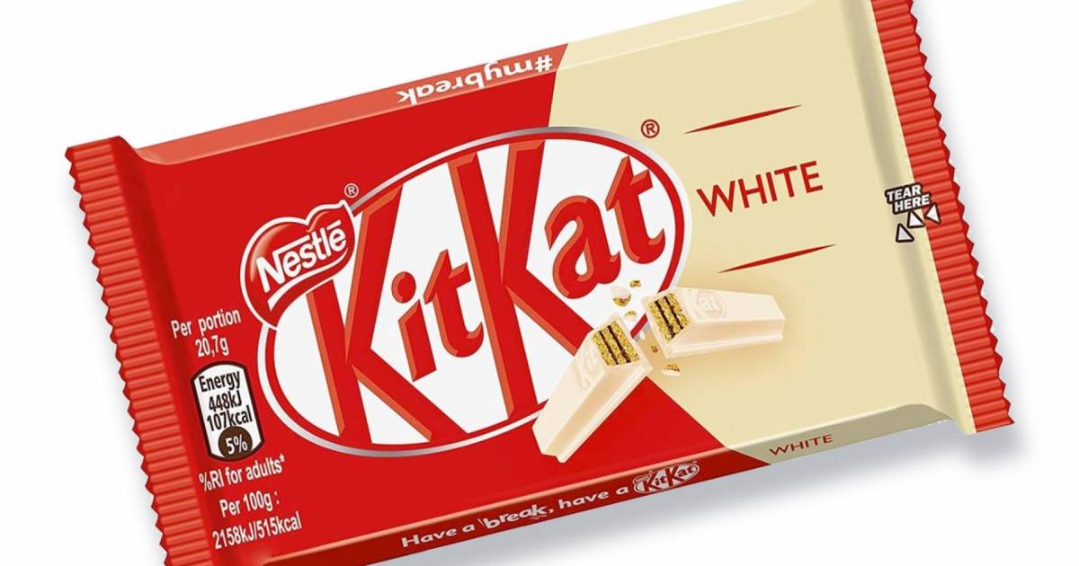 Kit Kat White - Barres chocolatés - Alimentations